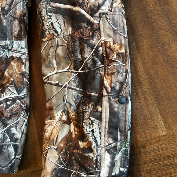 Remington lined insulated Camo Snow Bib Hunting Pant Size Youth 14-16 - Picture 5 of 11